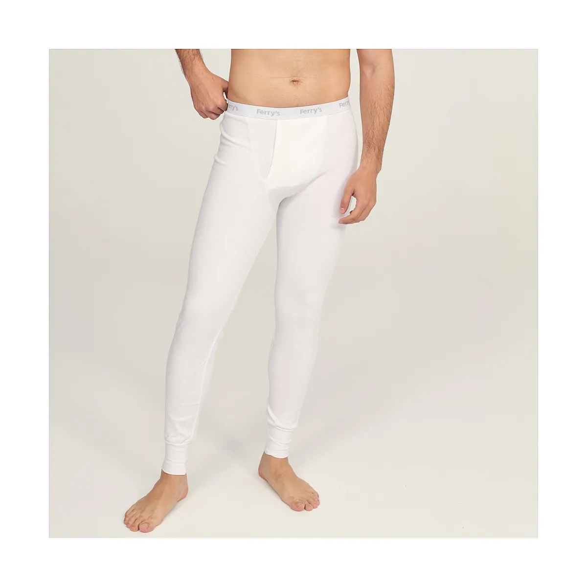 9455b THERMAL NAPPED BIKER LONG UNDERPANTS