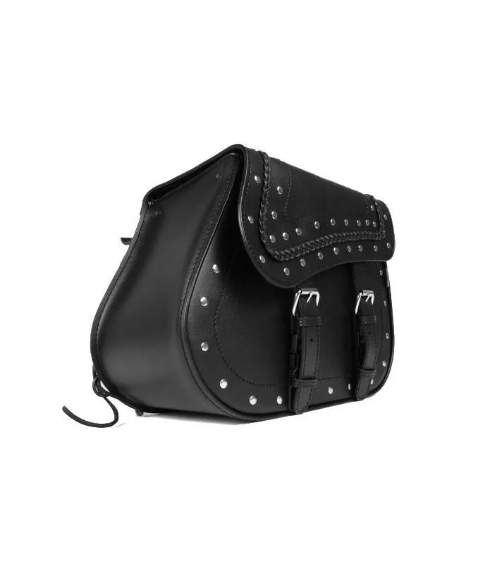 Alforja moto saddlebag biker luggage Tek Leather 33 Litros - AC44 Ramrod Osx