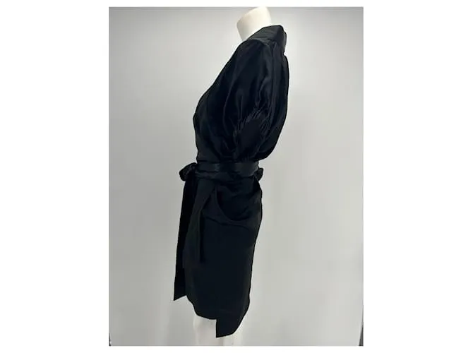 Autre Marque NOON BY NOOR Vestidos T.fr 34 poliéster Negro 