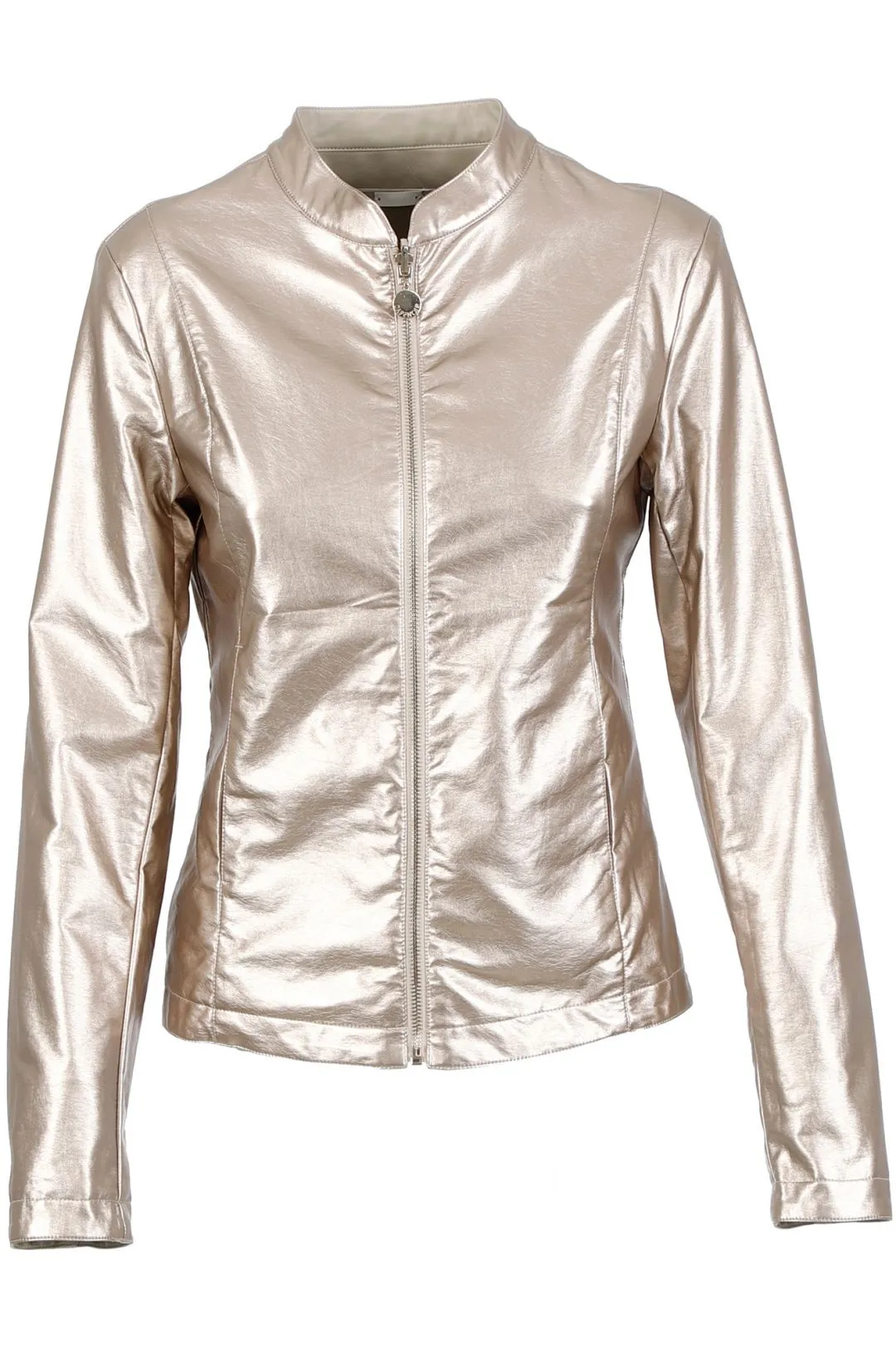 BIKER REVERSIBLE EN SÍMIL PIEL COMBINADA