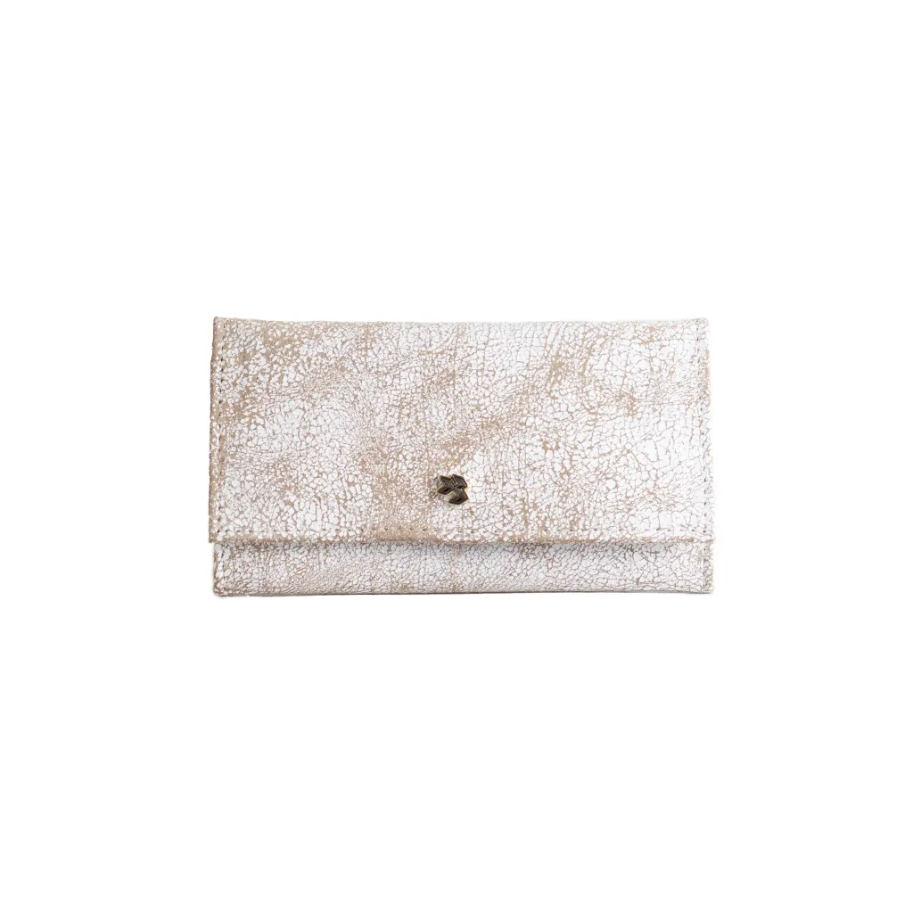 BILLETERA 9154 PARA DAMAS BLANCO VINTAGE