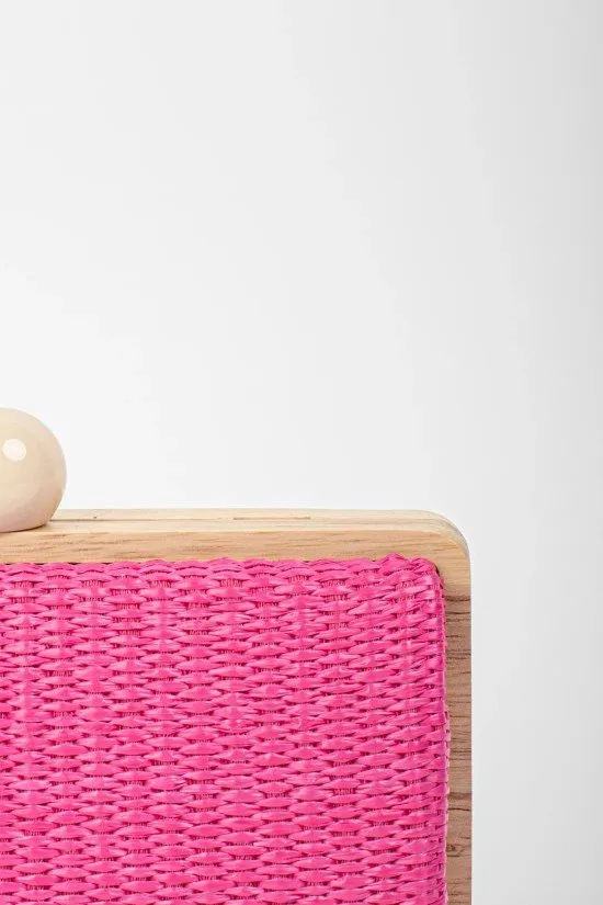 bolso clutch quepes - fucsia