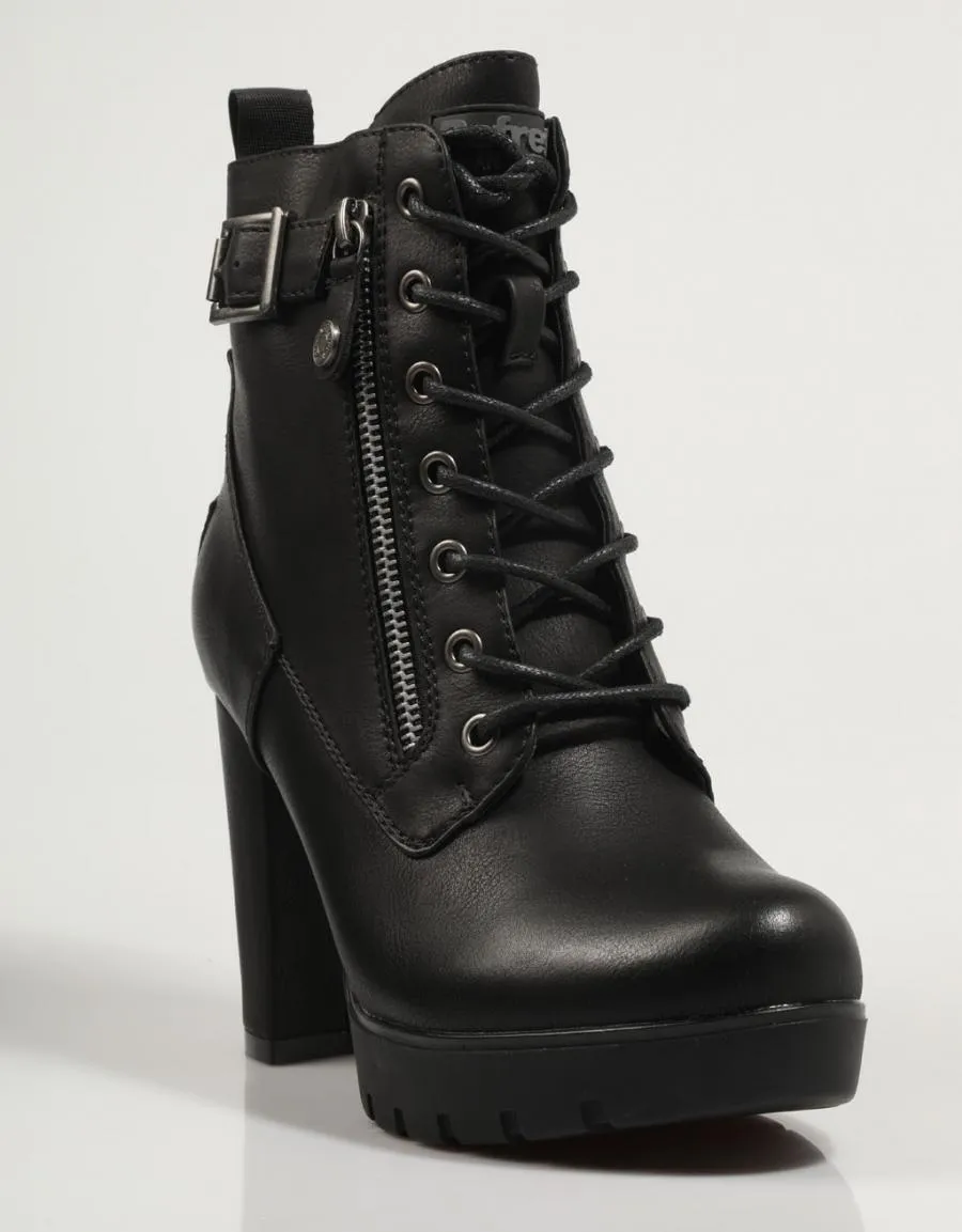  bottines REFRESH 78971 en Noir 80881