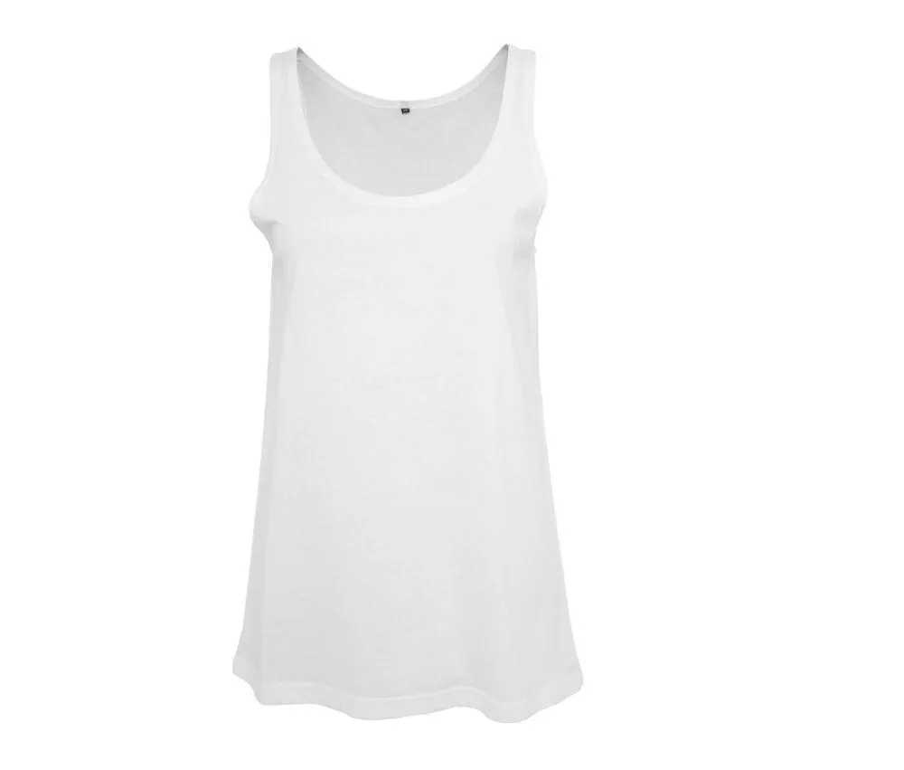 Build Your Brand BY019 - Camiseta tirantes mujer BY019 - White