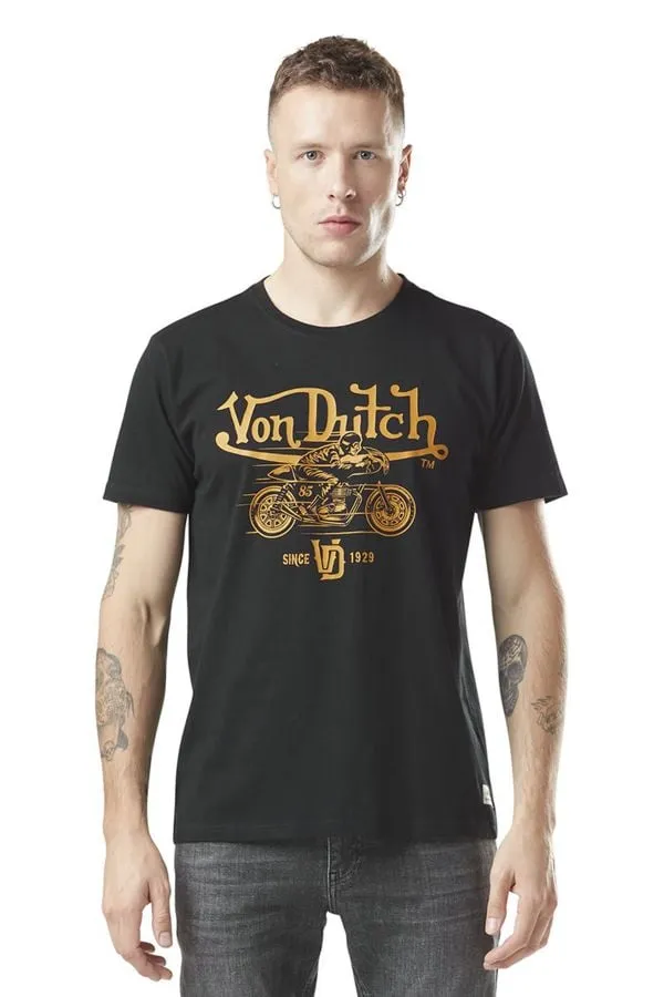 Camiseta Hombre Von Dutch Tee Shirt Biker B