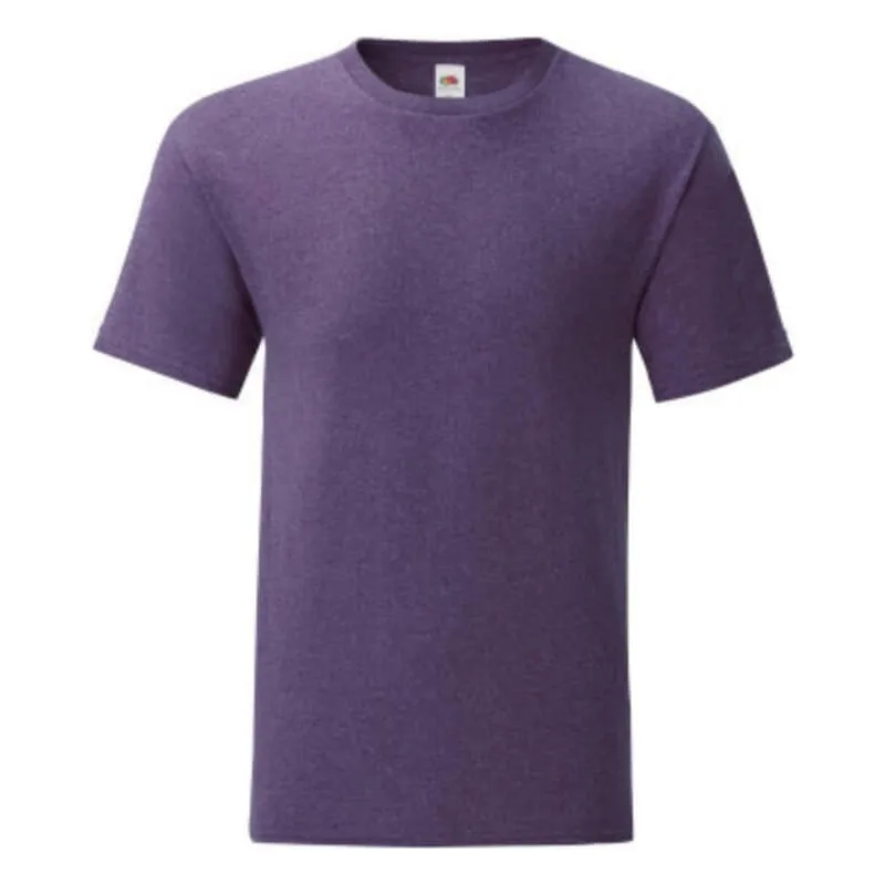 Camiseta Manga Corta Hombre Iconic de Fruit of the Loom