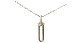 Collar de eslabones de hardware Tiffany & Co. Plata 