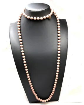 COLLARES LARGOS ROSAS EN TONO NEUTRO PARA PONER CON TODO