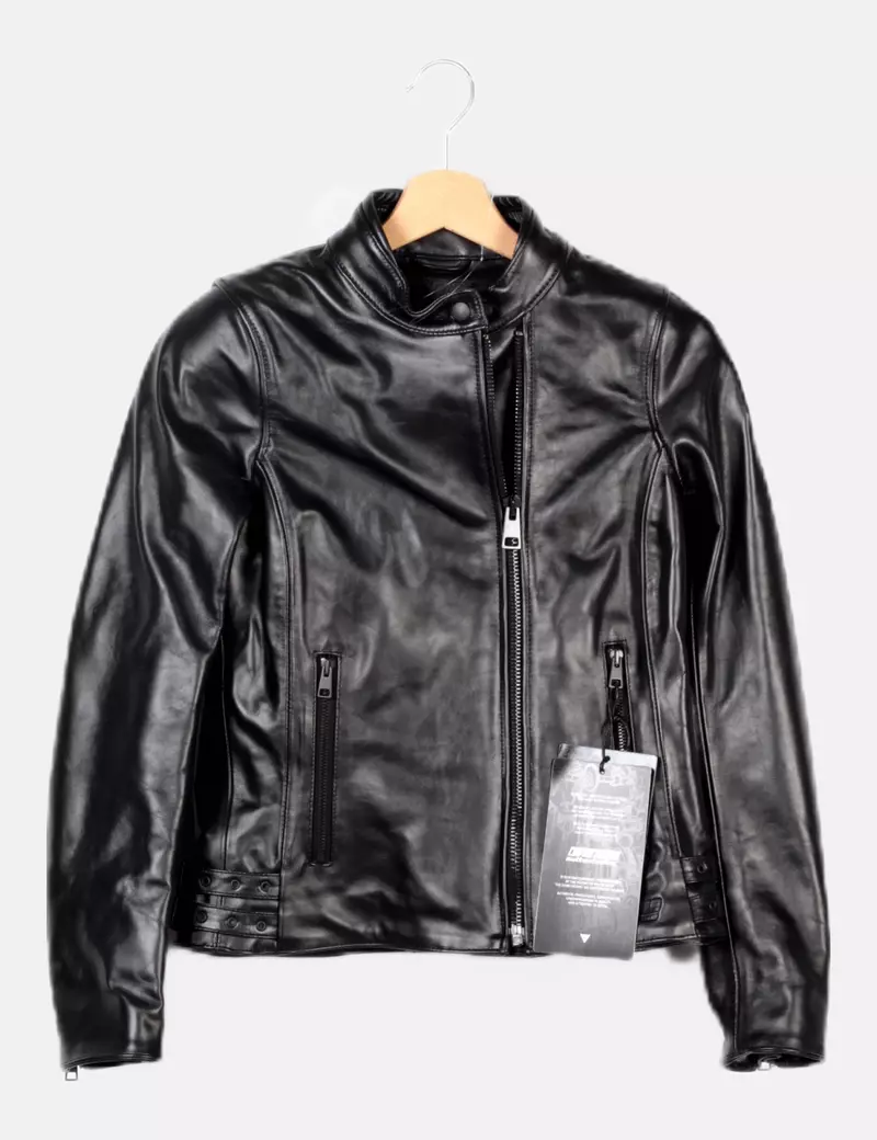 Dainese Biker negra polipiel refuerzo moto