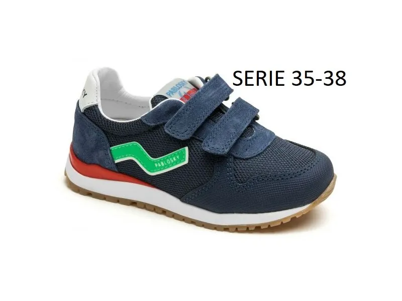 DEPORTIVO CON CIERRE DE VELCRO 291026 PABLOSKY EN COLOR AZUL