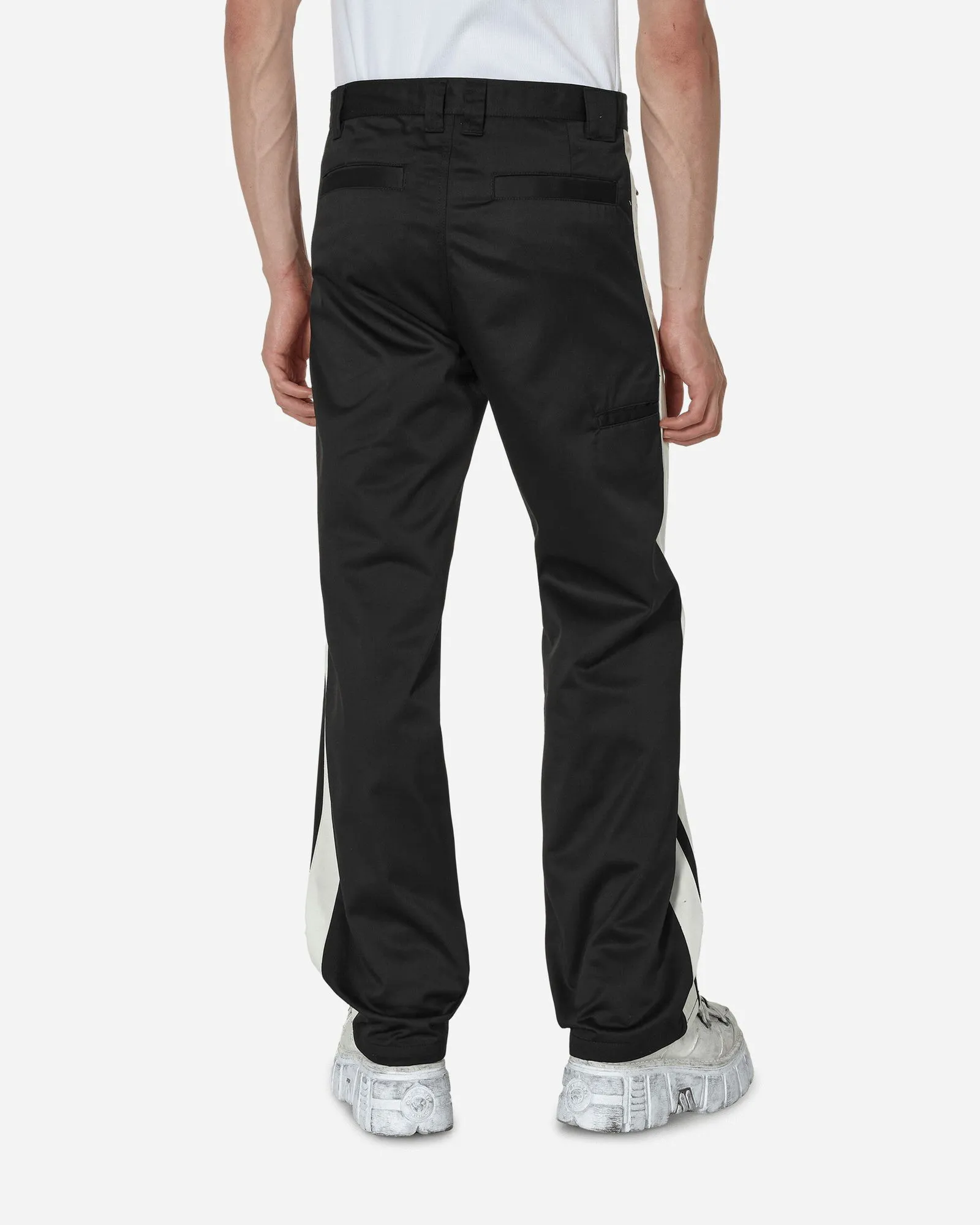Diesel Contrast Side Bands Biker Pants