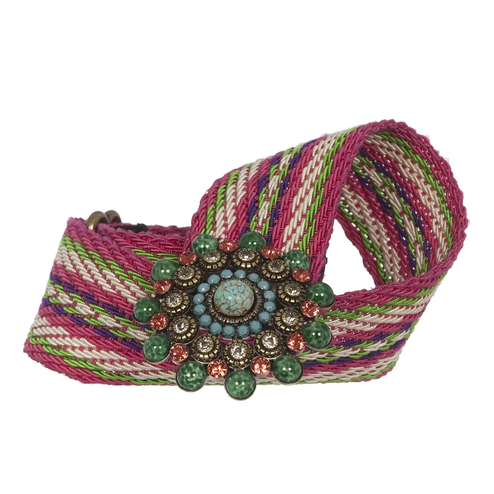 Etro Cinturón Joya Multicolor T 75