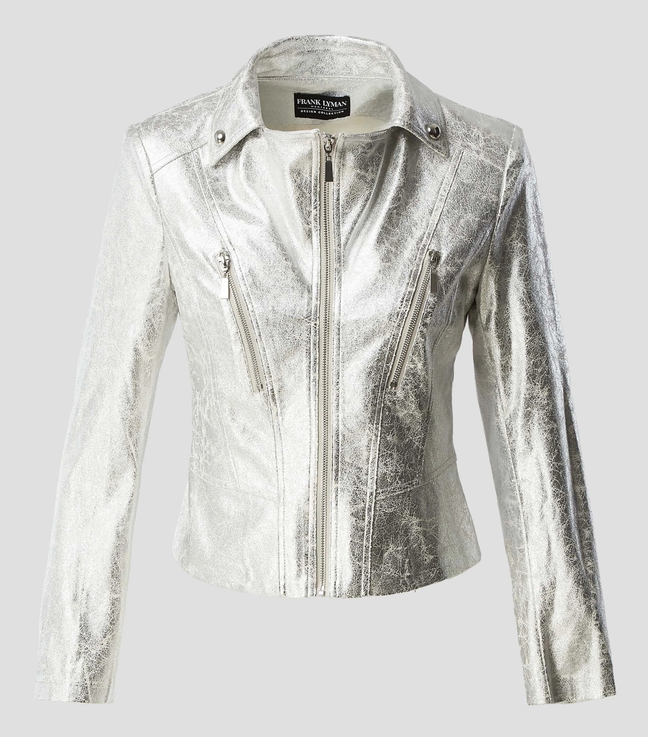 Frank Lyman Chamarra biker Mujer