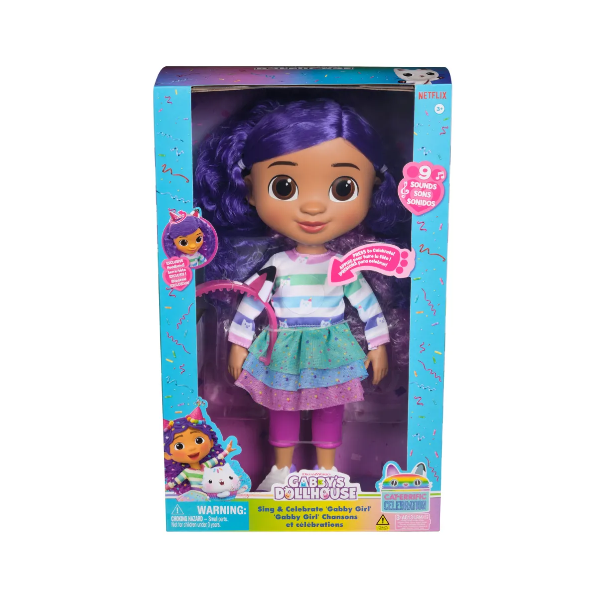 Gabby's Doll House Mueca Canta Y Celebra