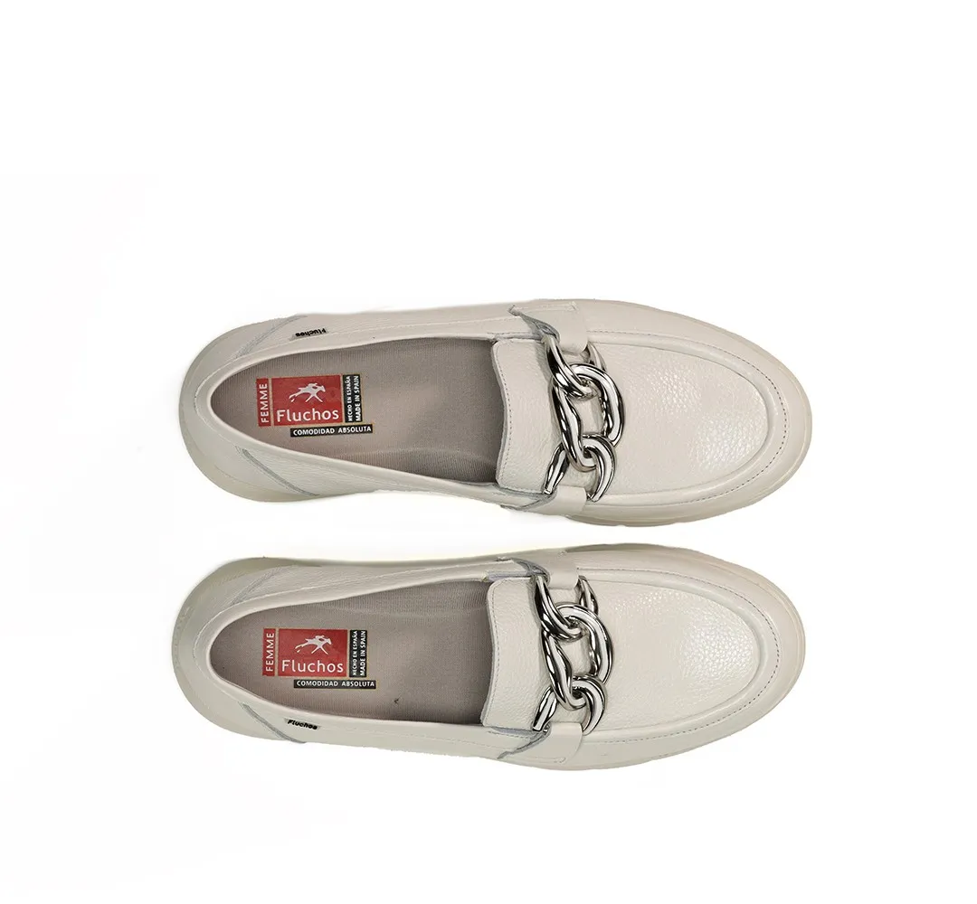 GLADIS F1937 Mocasín Blanco
