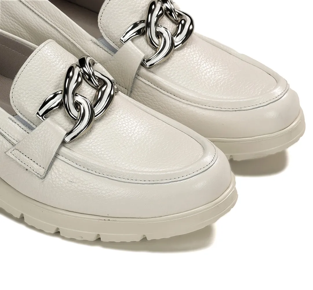 GLADIS F1937 Mocasín Blanco