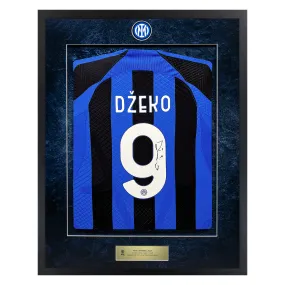 IM PRIMERA CAMICETA MATCH FINAL JERSEY ISTANBUL 2023 FIRMADA DZEKO