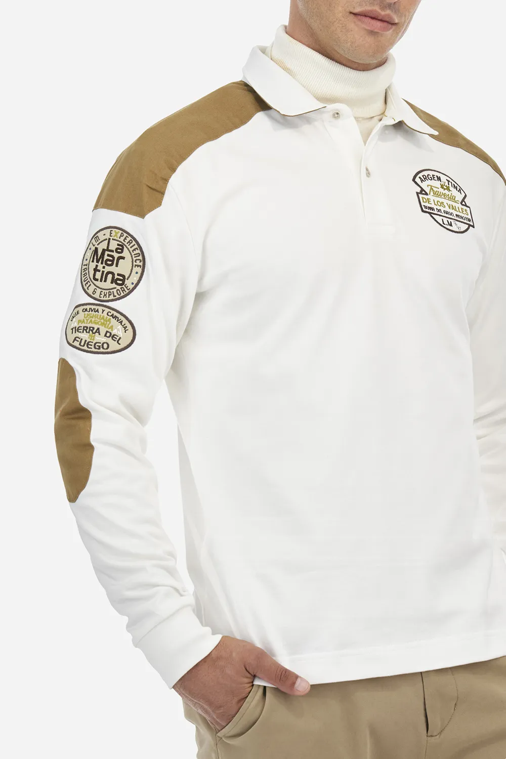 La Martina Polo Zinovi Off White