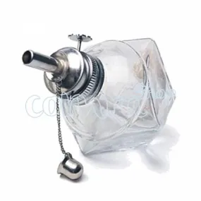 Lamparilla de Cristal con Mecha Regulable