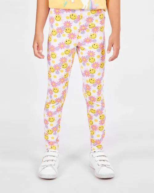 Legging Pack Niña Bella Rosado Agua / Rosado Chicle