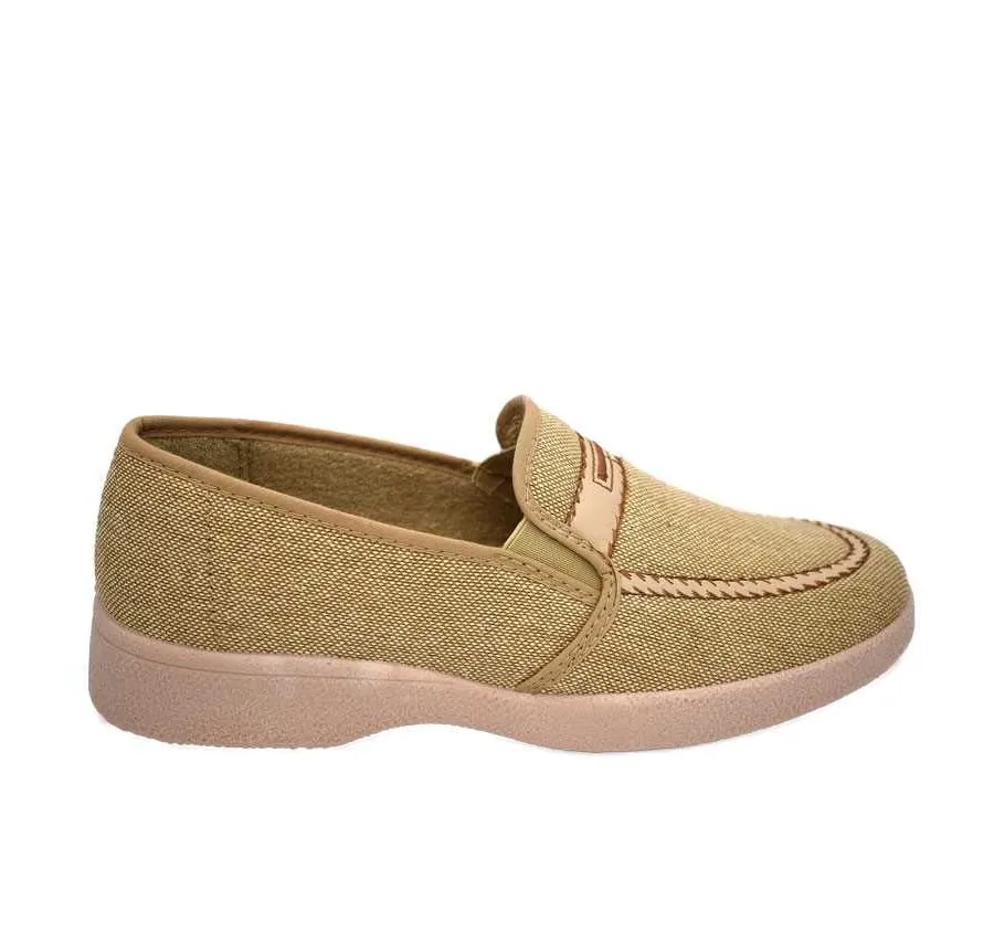 PLAYERA DE CALLE PARA HOMBRE ZAPATILLA ELASTICOS ESTOLINE BEIG