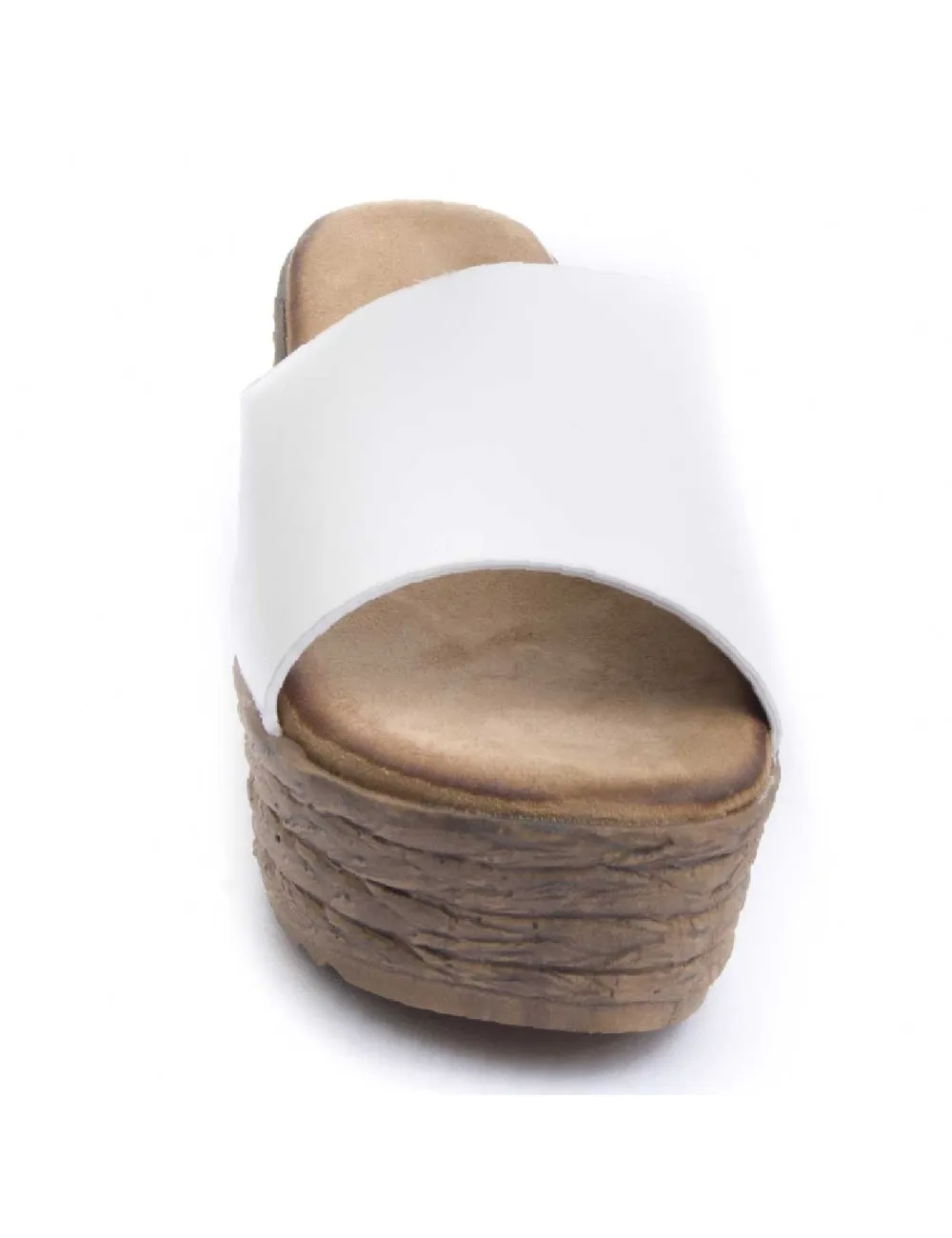 Sandalia Cómoda Para Mujer.  Montevita  Wedsun4  83254 Blanco