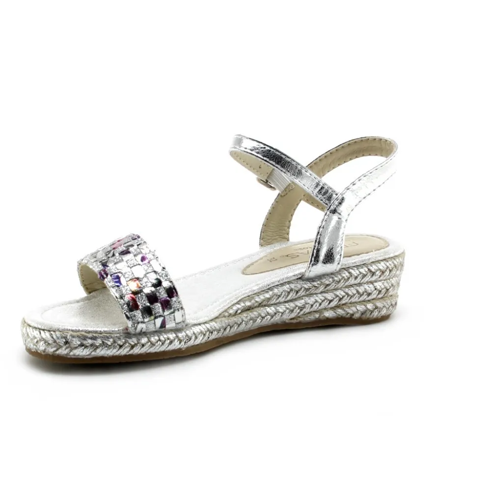 Sandalias de niña Conguitos Metal Plarta