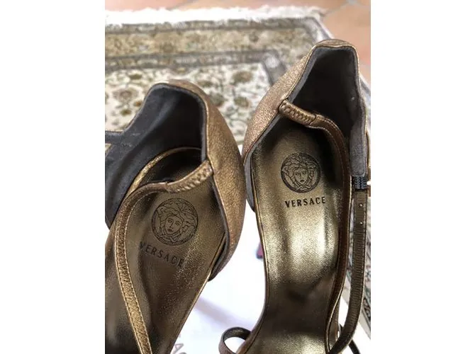 Sandalias versace Bronce 