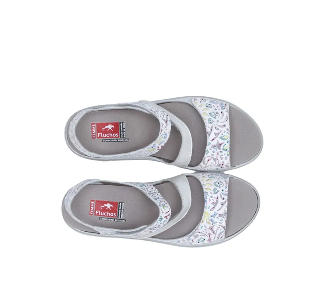 SOLLY F0550 Sandalia Blanco