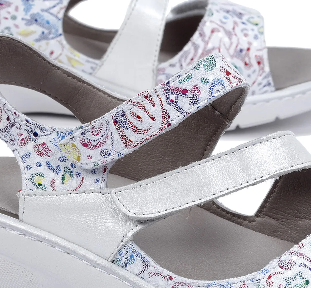 SOLLY F0550 Sandalia Blanco