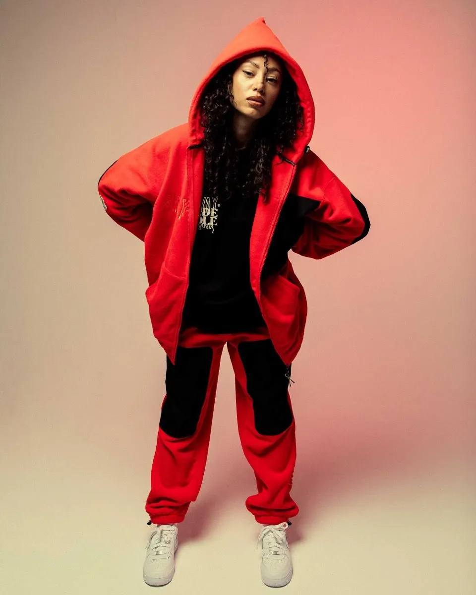 SUDADERA GRIMEY BACK AT YOU POLAR - RED | FW23