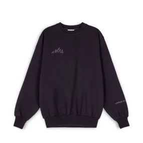 Sudadera Grimey "SNOW FOX" Crewneck - Black | Winter 22